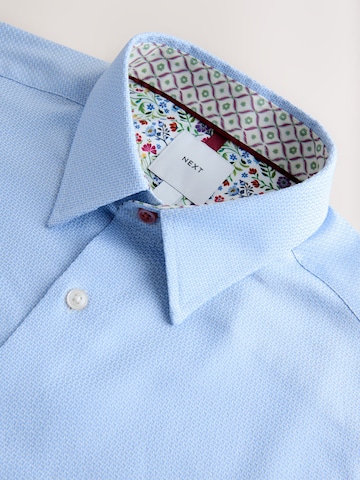 Next Regular Fit Hemd in Blau