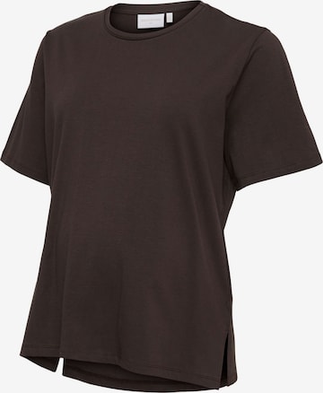MAMALICIOUS Shirt in Brown: front