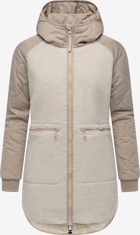 RagwearPrijelazni kaput - bež boja: prednji dio