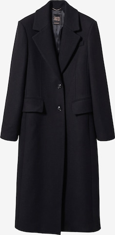 MANGO Between-Seasons Coat 'Linda' in Black: front