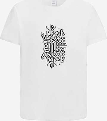 HUSKSWARE Shirt in Weiß: Vorderseite