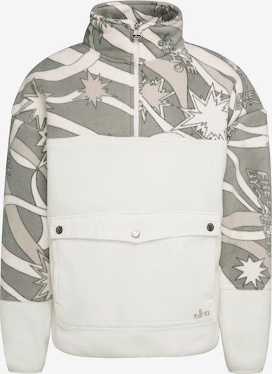elho Спортен пуловер в сиво / мръсно бяло, Преглед на продукта