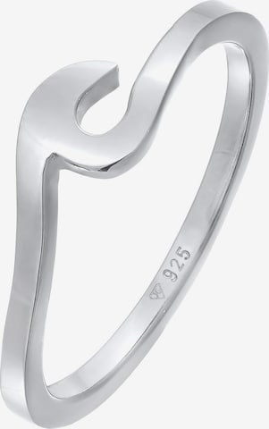 Bague 'Wellen' ELLI en argent : devant