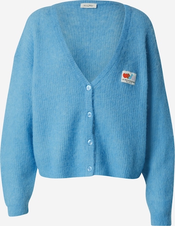 Cardigan 'Nenybay' AMERICAN VINTAGE en bleu : devant