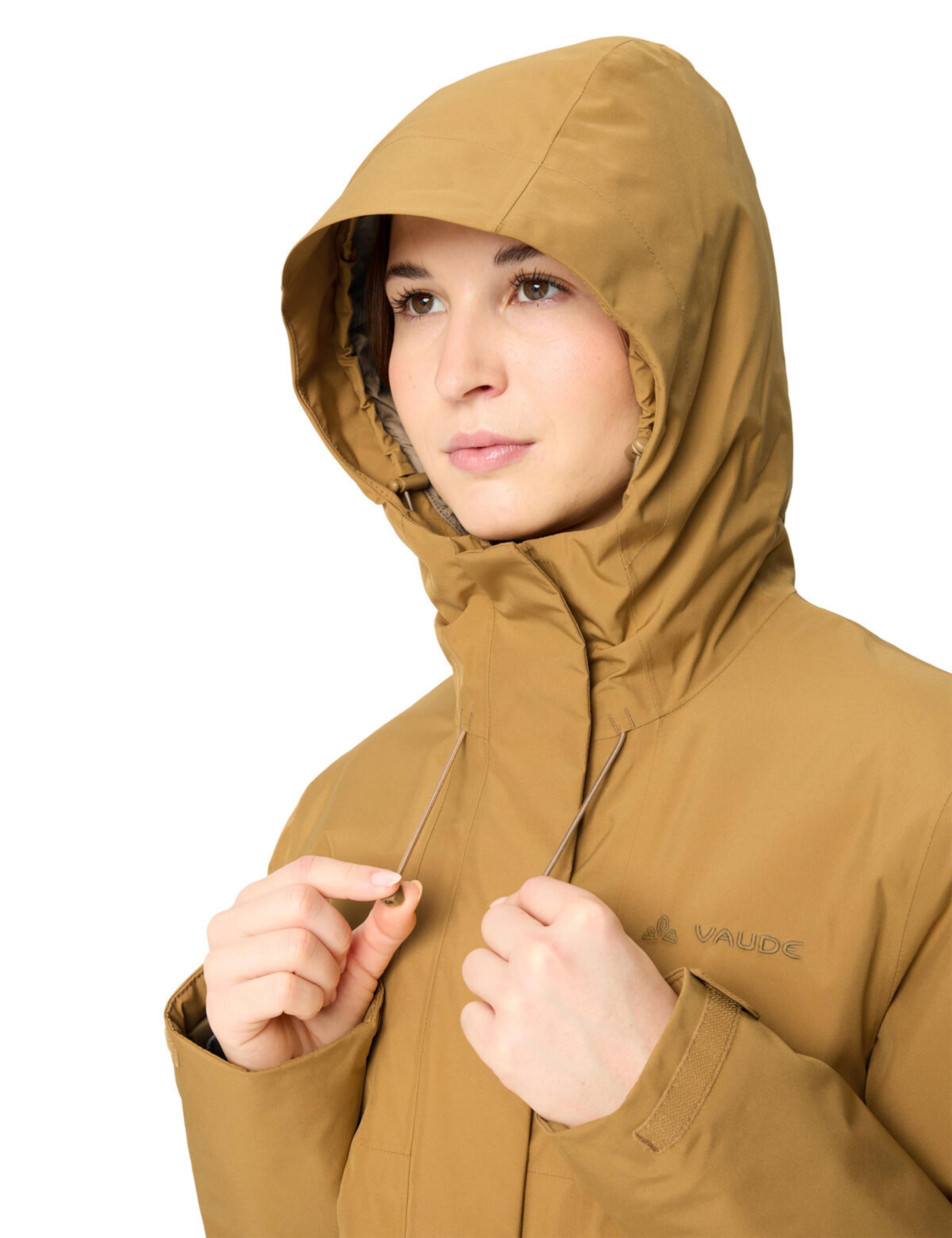 VAUDE Outdoorjacke 'Rosemoor II' in Braun