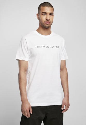 T-Shirt 'We Gon Be Alright EMB' MT Men en blanc : devant