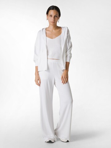 DEHA Sports sweat jacket in White