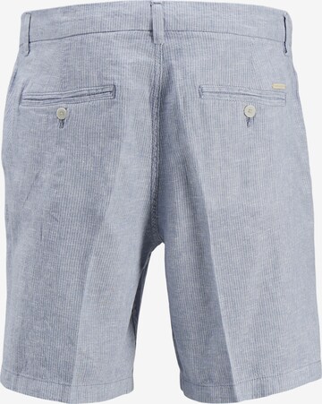 JACK & JONES Regular Trousers with creases 'ACE CAIRO' in Blue