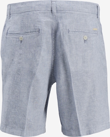 JACK & JONES Regular Pleated Pants 'ACE CAIRO' in Blue