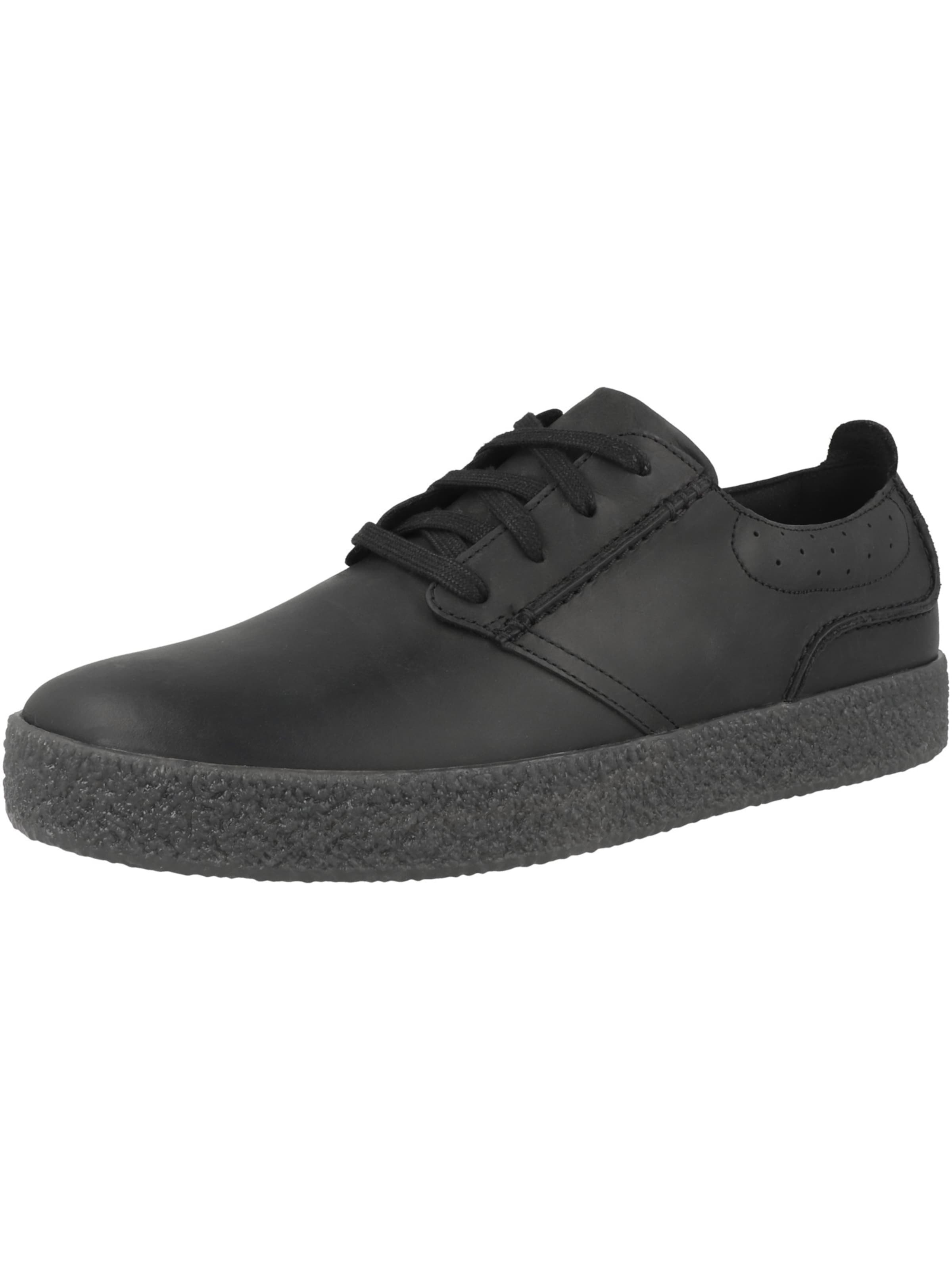 Sneaker bassa di CLARKS in nero: frontale