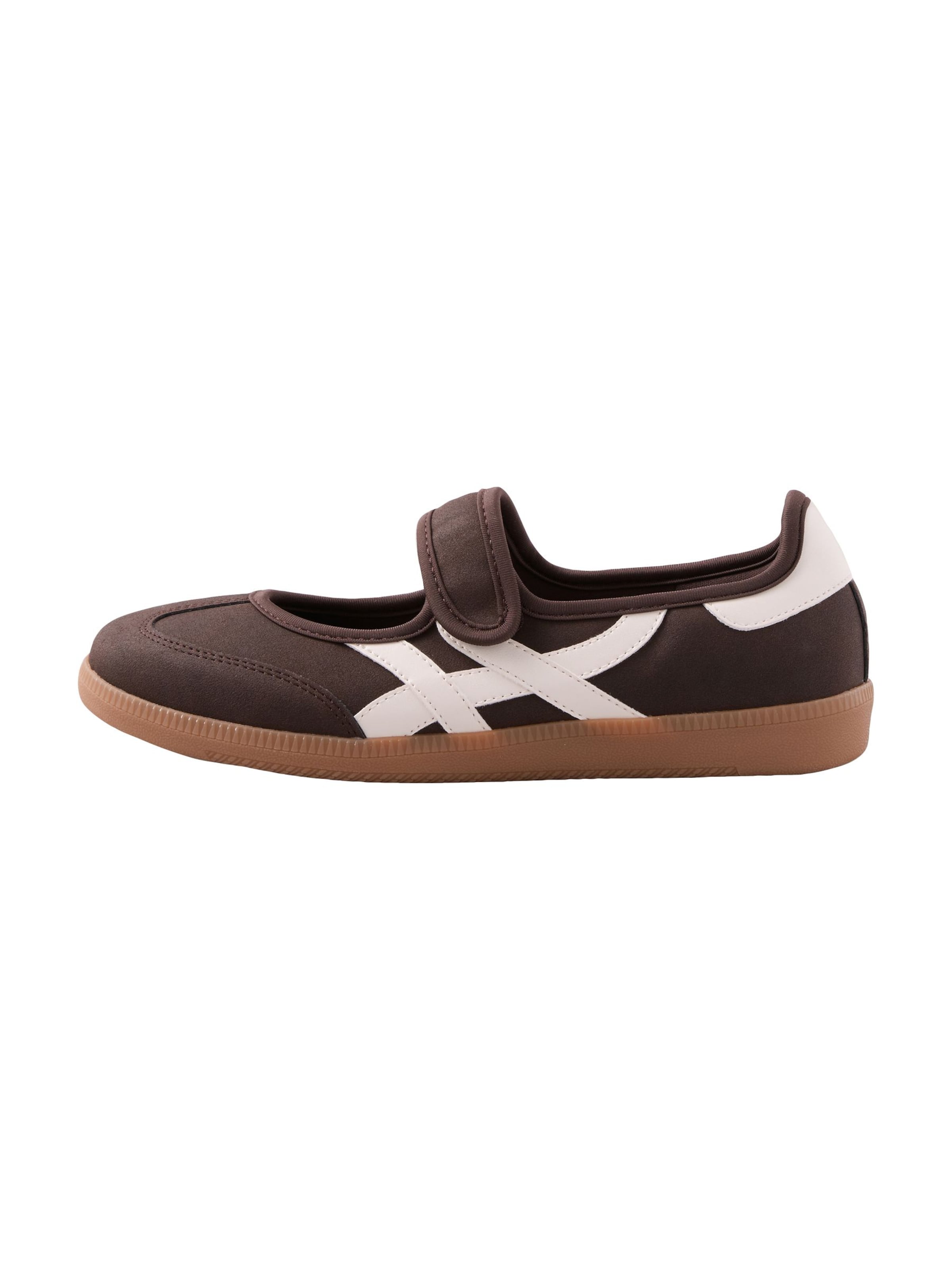 Sneaker bassa di Friends Like These in marrone: frontale