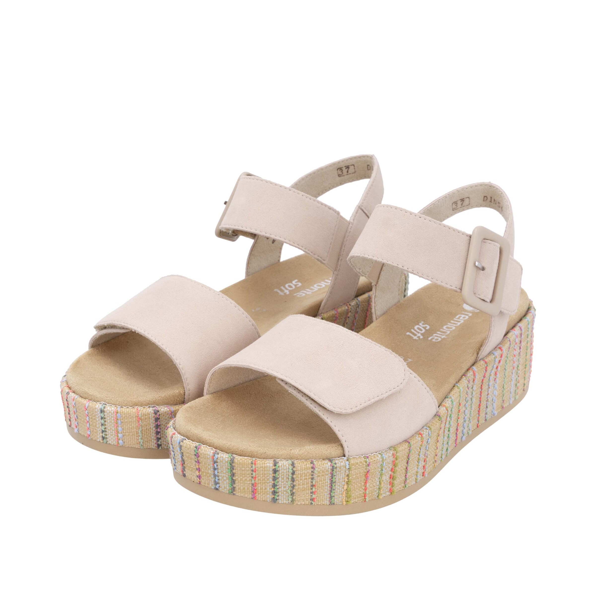 REMONTE Sandals in Beige