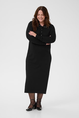 KAFFE CURVE Dress in Black