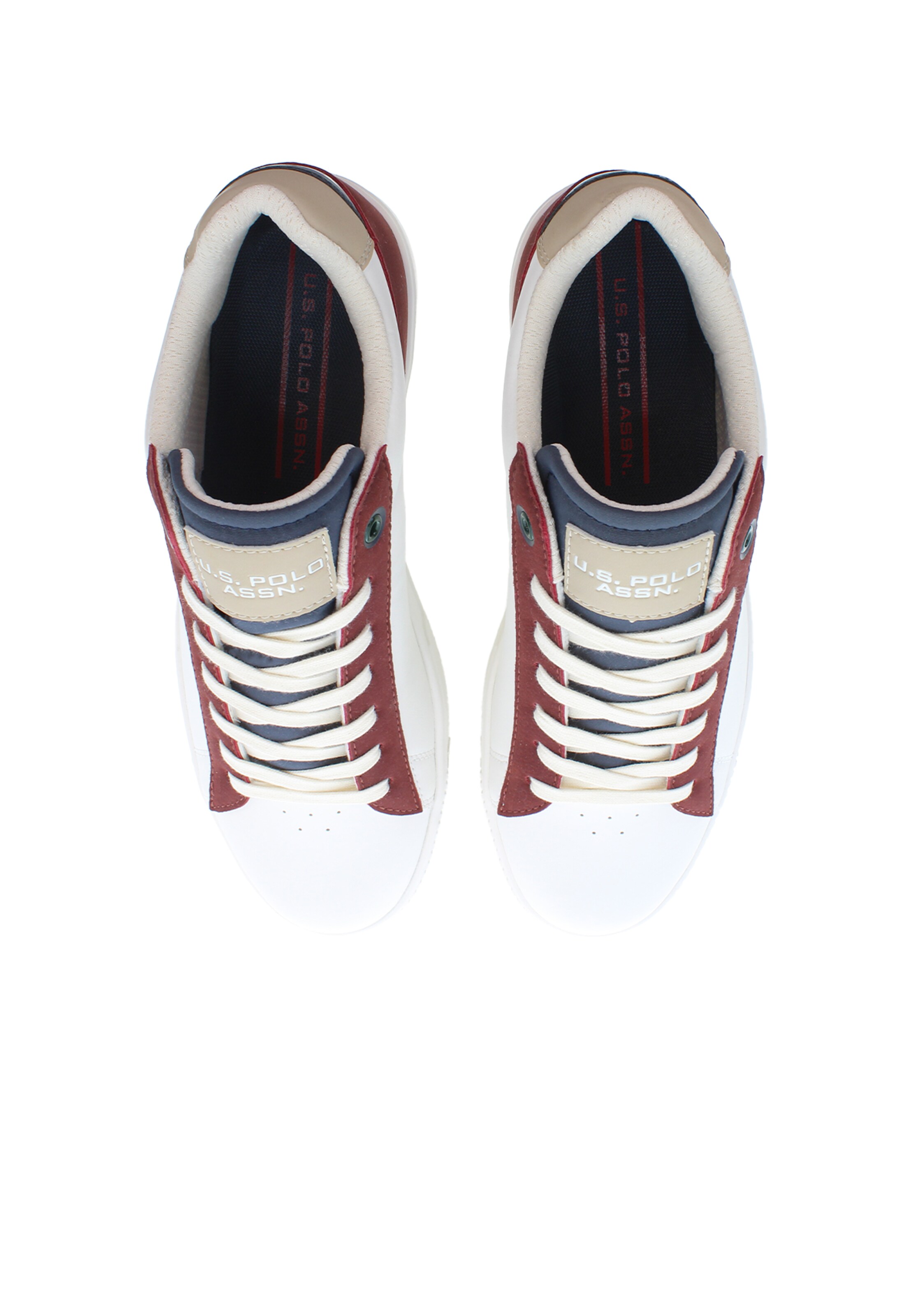 Sneaker bassa di U.S. POLO ASSN. in bianco