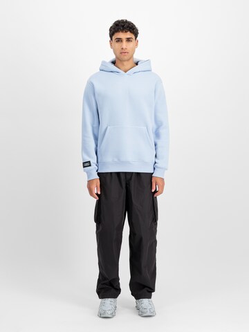 ALPHA INDUSTRIES Sweatshirt in Blue