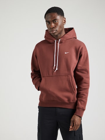 Nike Sportswear Sweatshirt in Braun: Vorderseite