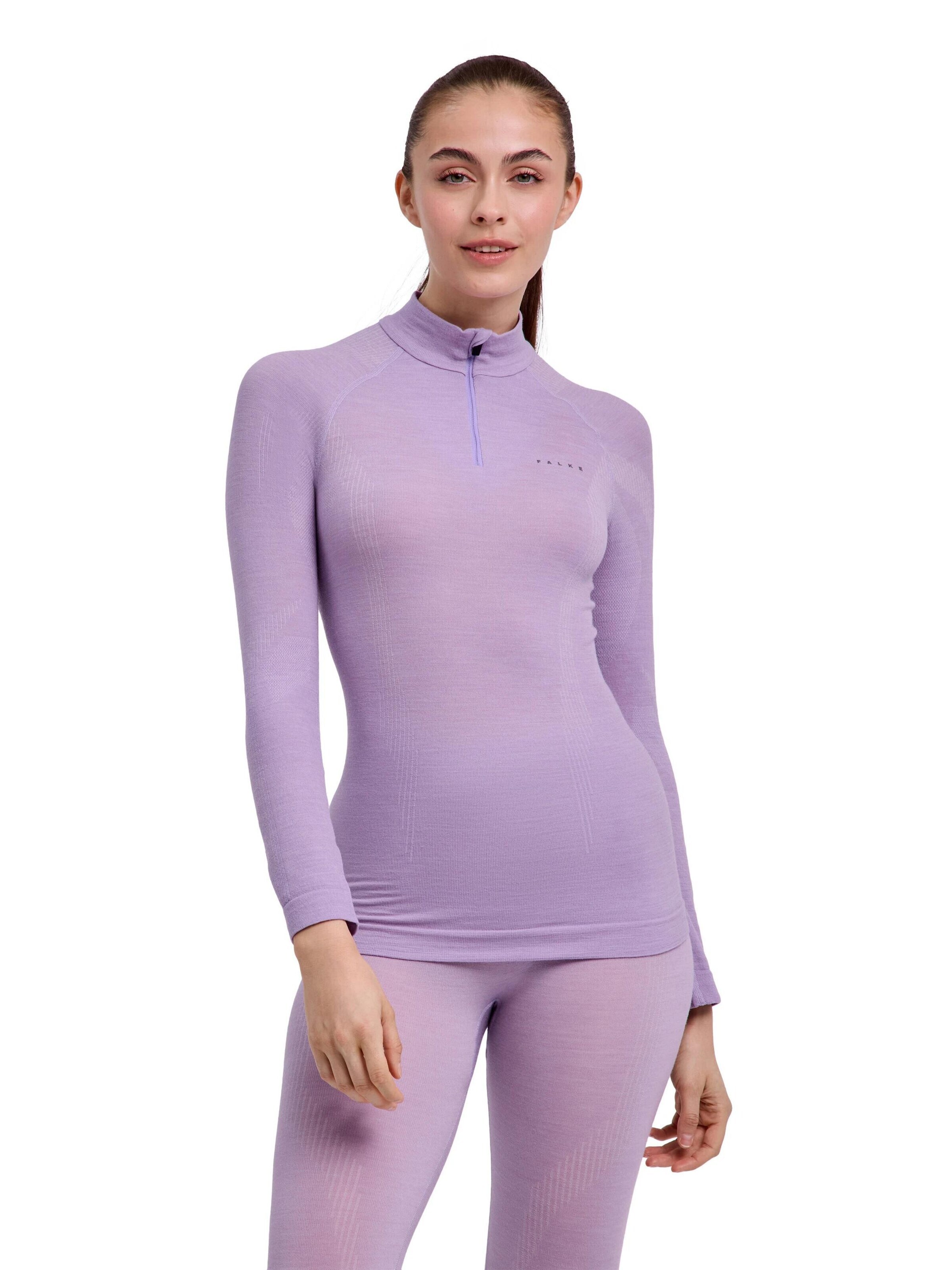FALKE Base Layer‌ in Lila: Vorderseite