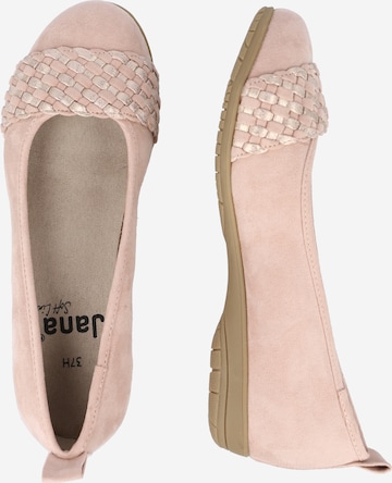 JANA Ballet Flats in Pink