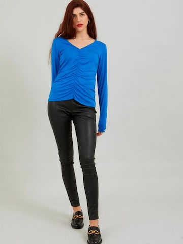 Coster Copenhagen - Top ' SOFIA ' en azul