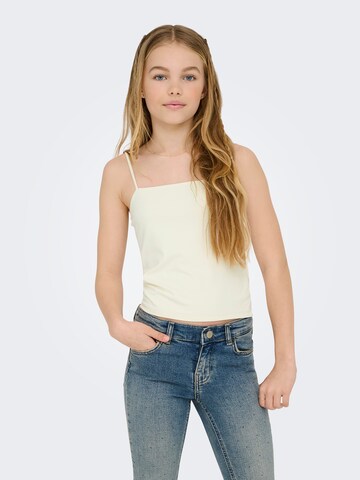 ONLY GIRLS - Top 'KOGEa' en blanco: frente