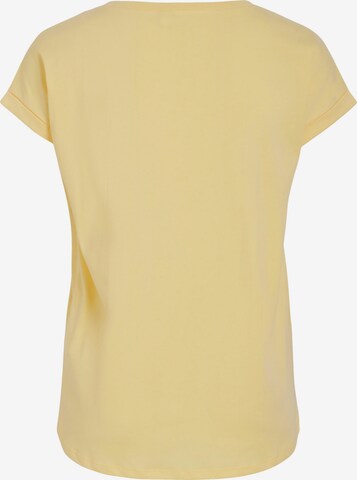 VILA - Camiseta 'Dreamers' en amarillo