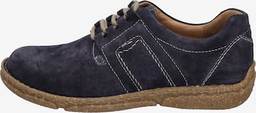 JOSEF SEIBEL Schnürschuh 'Neele' in Blau: Vorderseite