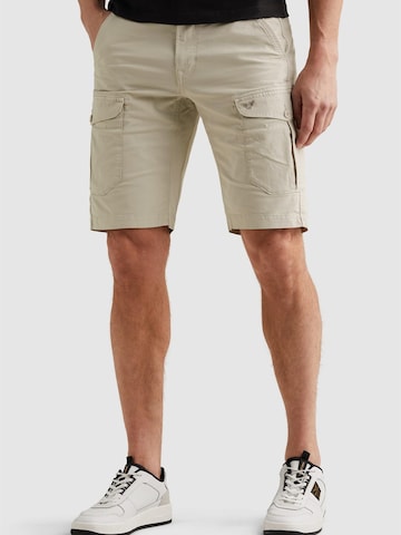 PME Legend Broek 'Clearwing regular fit cargo shorts' in Grijs: voorkant