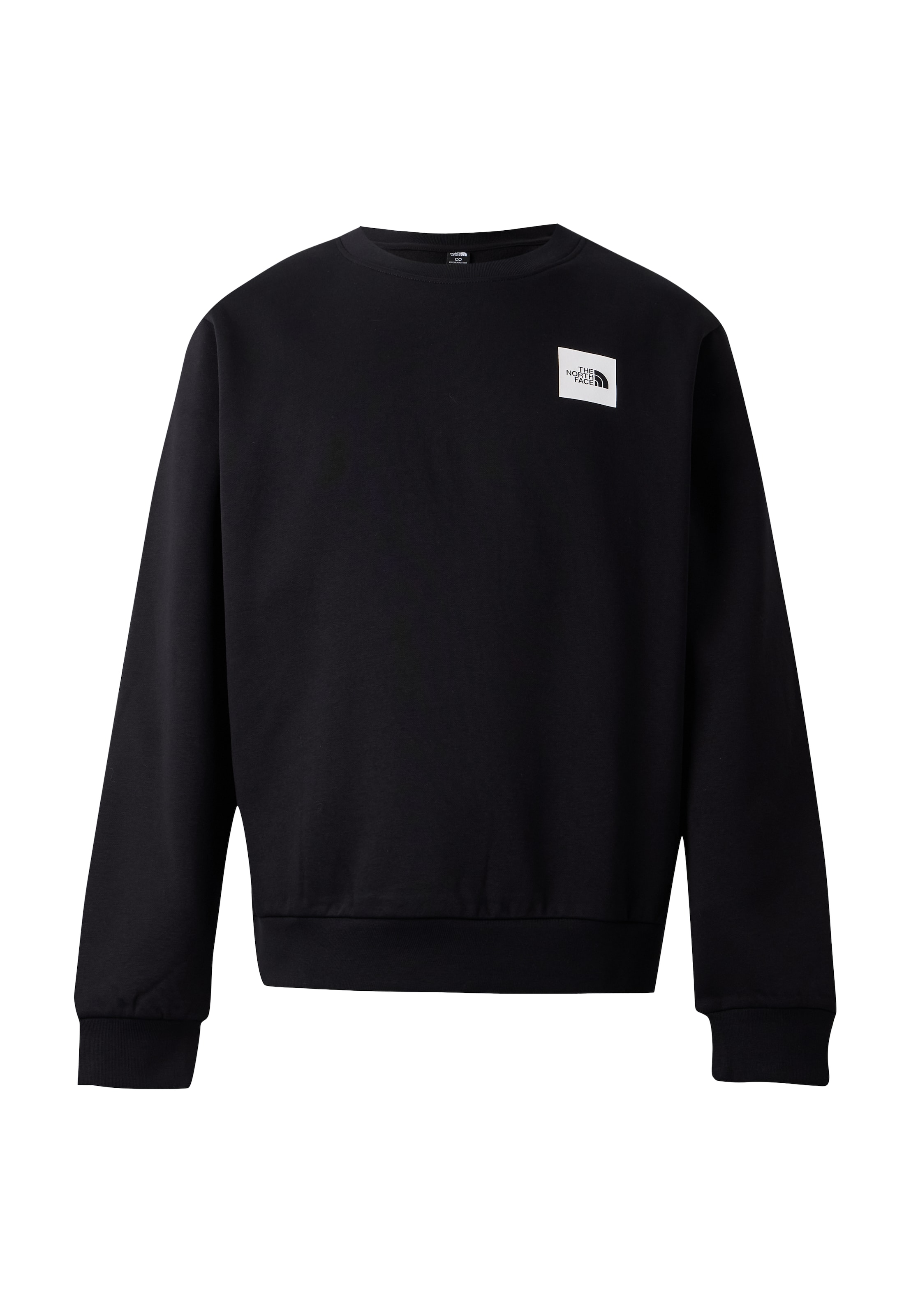 THE NORTH FACE Sweatshirt 'Box Half Dome' in Black: front