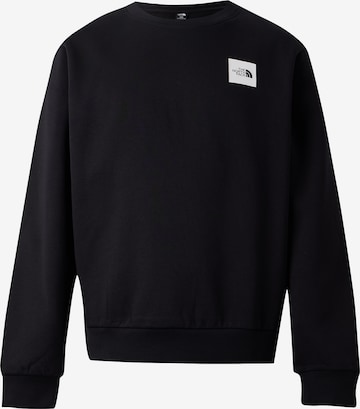 THE NORTH FACE Sweatshirt 'Box Half Dome' in Black: front