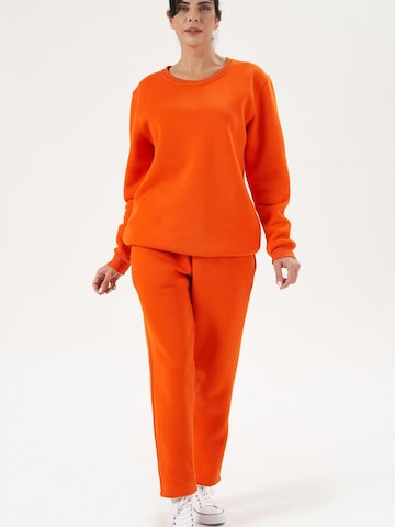LOUIS LECLER Slimfit Broek 'Elise' in Rood