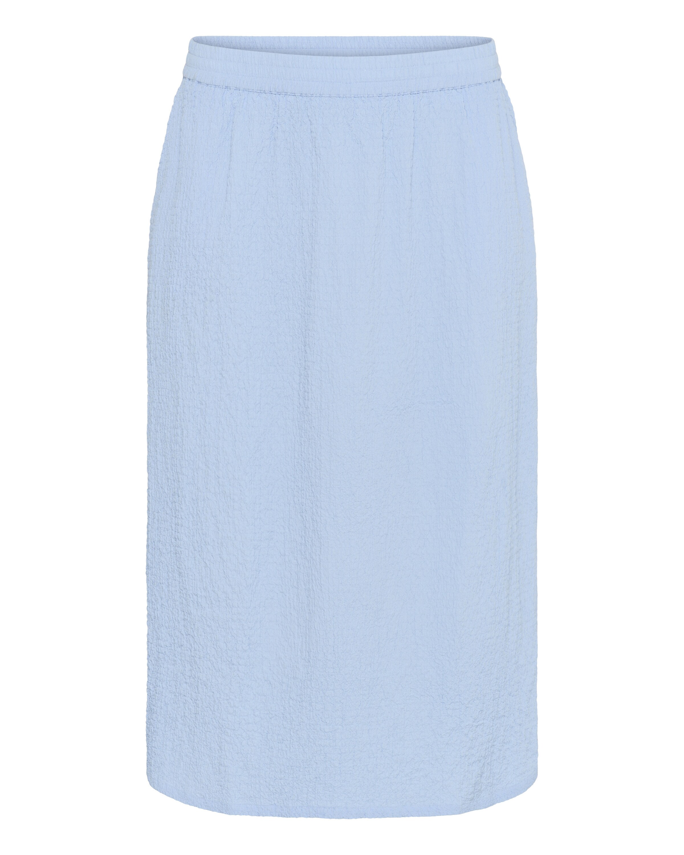KAFFE CURVE - Saia 'KCMorine' em azul: frente