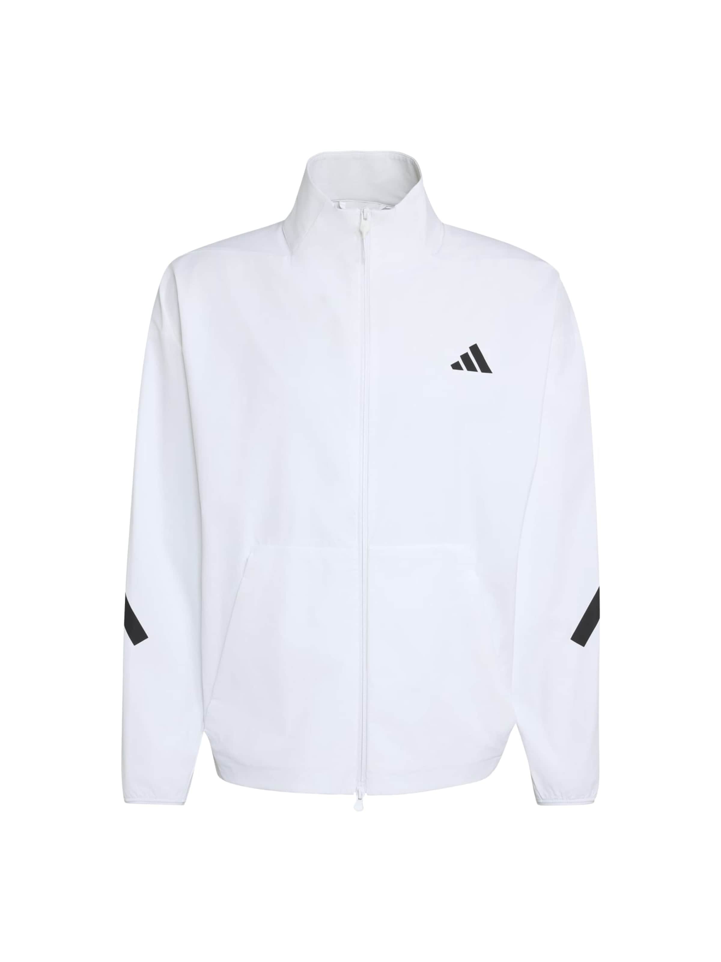 Vestes d’entraînement 'Z.N.E.' ADIDAS SPORTSWEAR en blanc : devant