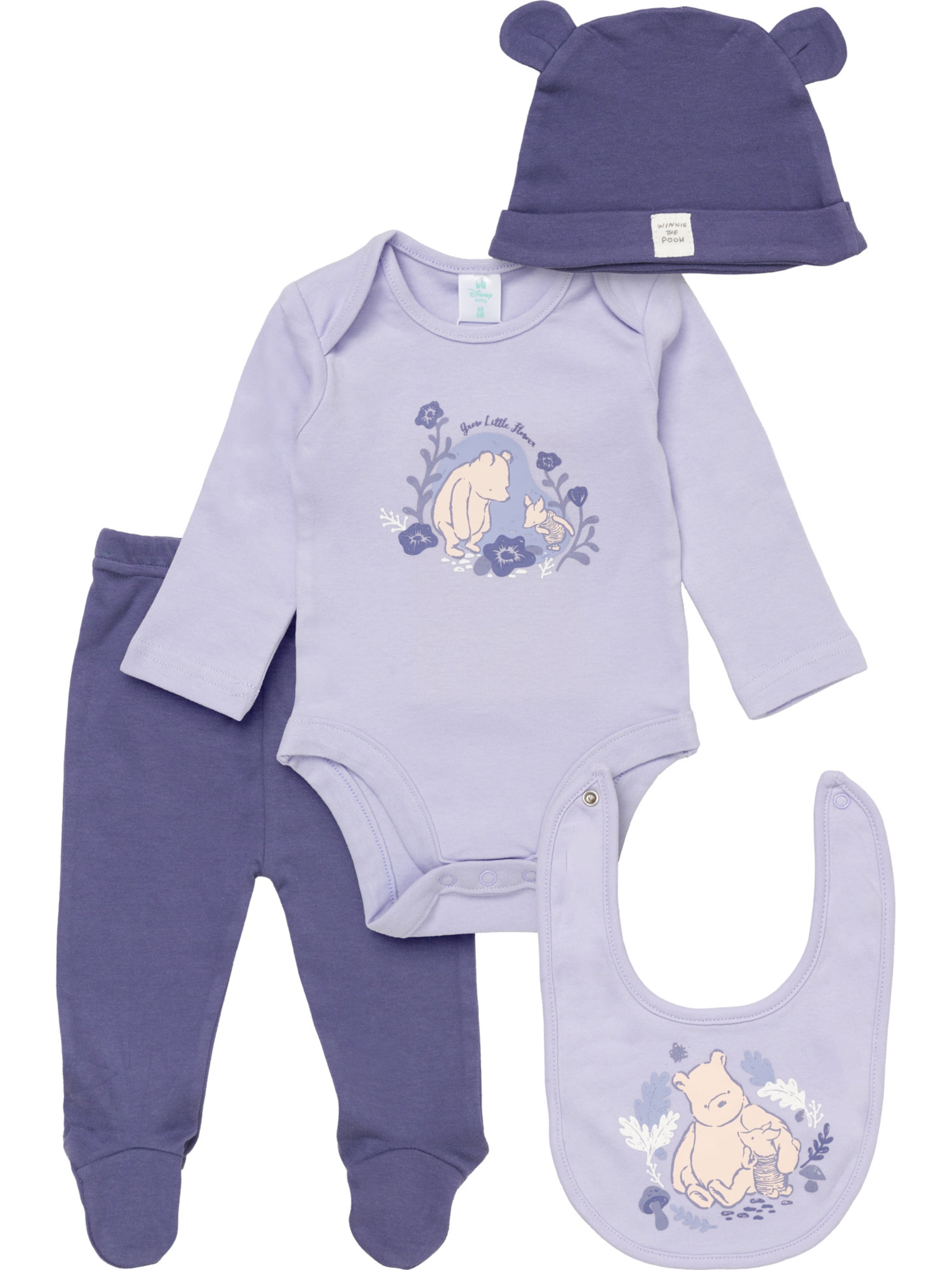 DISNEY Set 'Winnie Pooh' in Blau: Vorderseite