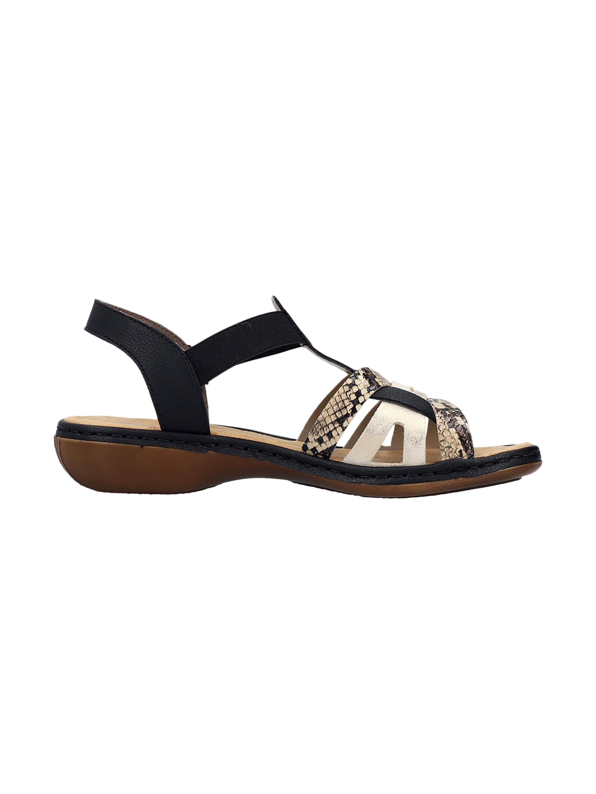 Rieker - Sandalias en negro