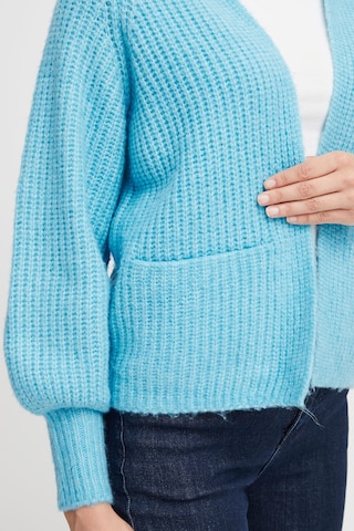 Fransa Strickcardigan 'BEVERLY' in Blau