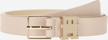 Ceinture TOMMY HILFIGER en beige : devant