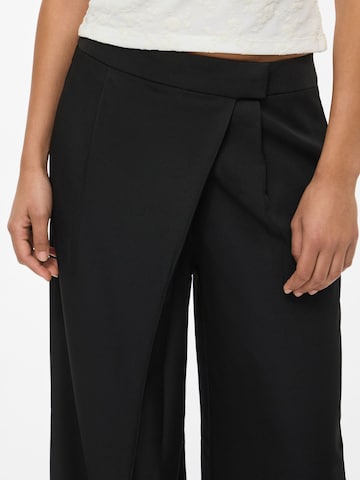 Noisy may - Pierna ancha Pantalón en negro