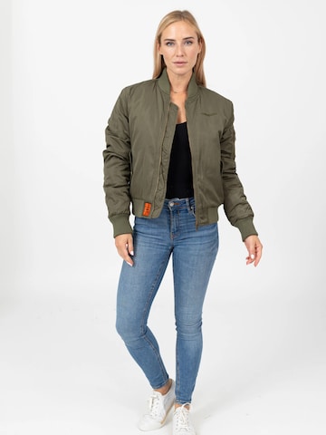 Bombers Between-season jacket in Green