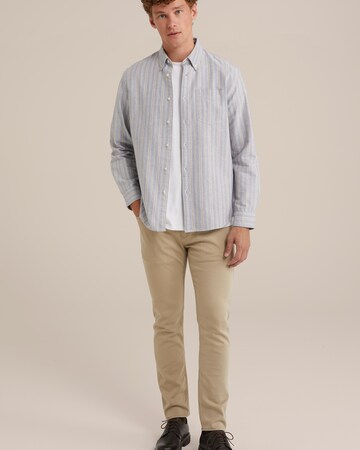 WE Fashion Regular Jeans in Beige