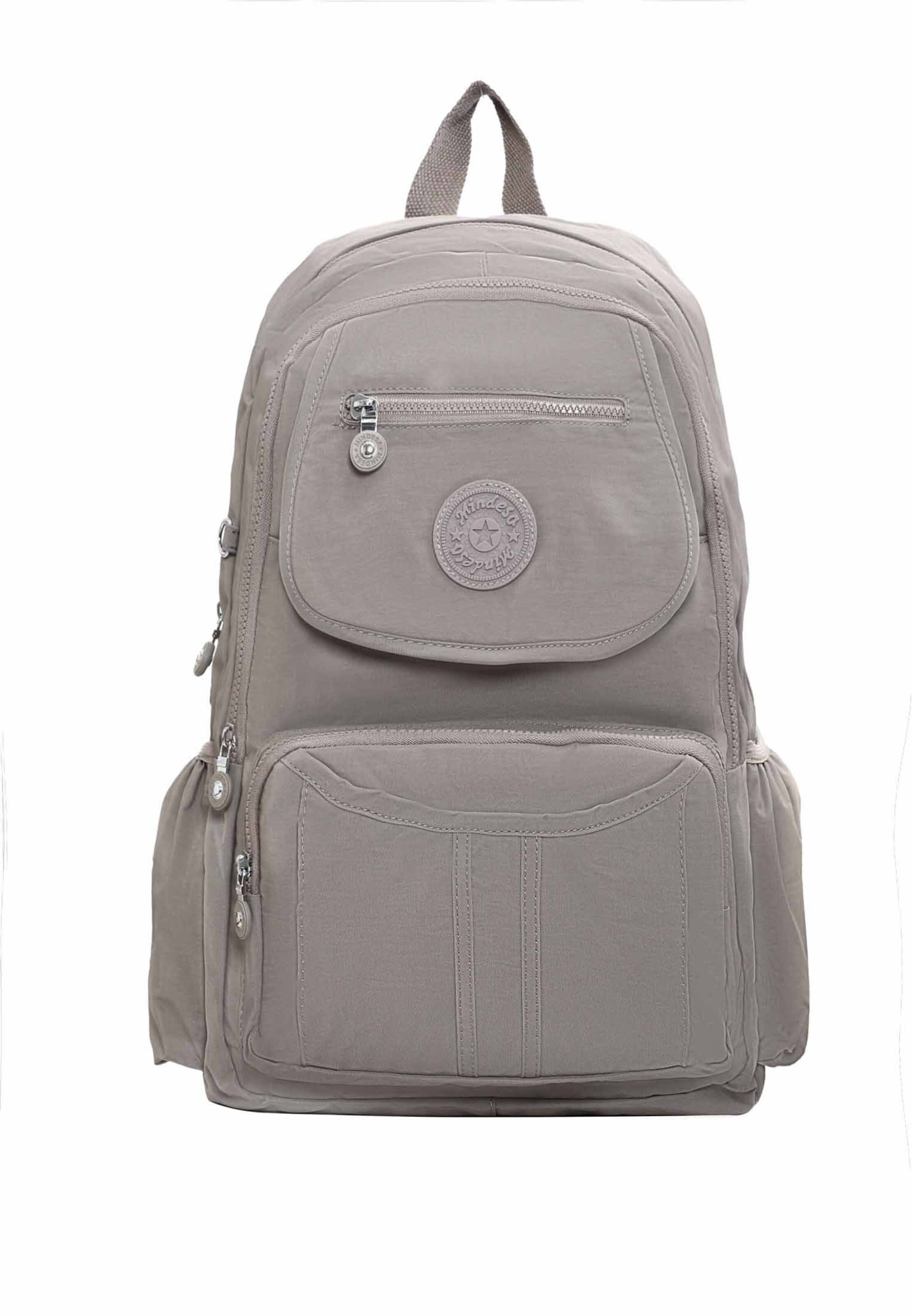 Mindesa - Mochila em cinzento: frente