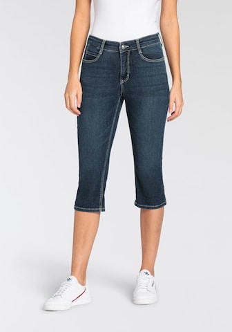 MAC Skinny Jeans 'Dream Sun' in Blue: front