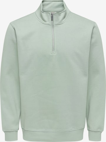 Only & Sons Sweatshirt 'ONSConnor' i grøn: forside
