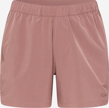 HOLLISTER Broek in Roze: voorkant