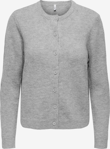 Cardigan 'ONLOLIVIA' ONLY en gris : devant
