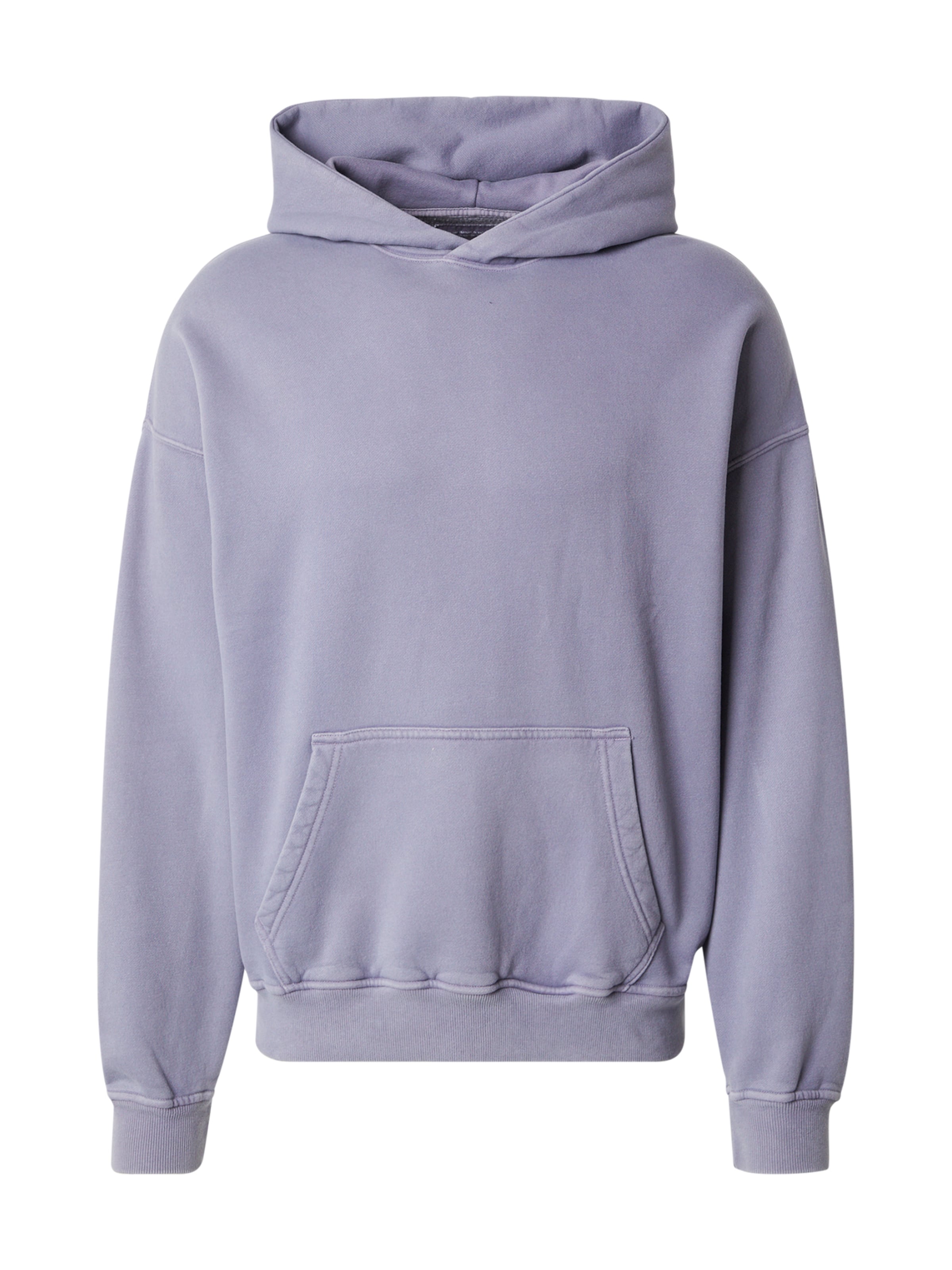 Abercrombie & Fitch Mikina 'ESSENTIALS' - Modrá: predná strana