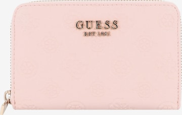 GUESS Portemonnaie 'Phoebe' in Pink: Vorderseite