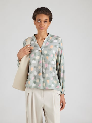ZABAIONE Blouse 'Hi44lga' in Green: front