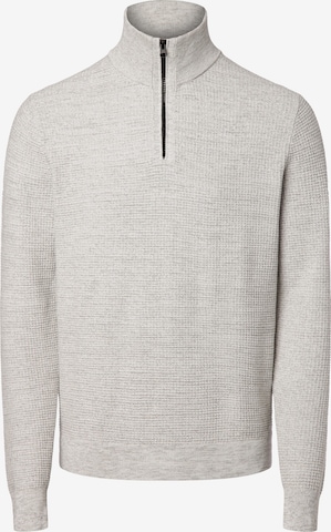 Pull-over Nils Sundström en gris : devant