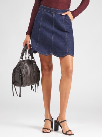 YAS Skirt 'YASMARIA' in Blue: front