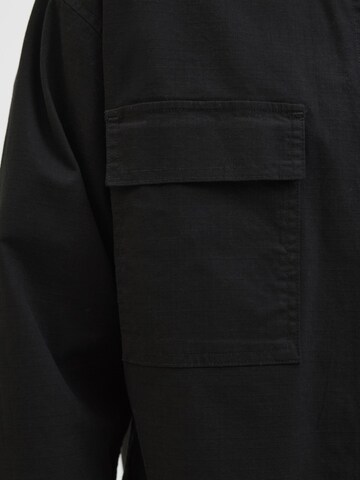 JACK & JONES Regular fit Button Up Shirt in Black